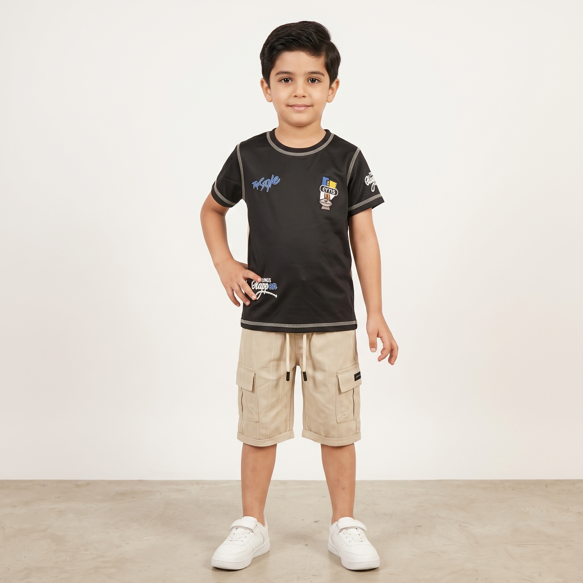 Boys H/S (w/shorts) SA-2553C