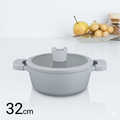 Pot with lid 55399-32cm