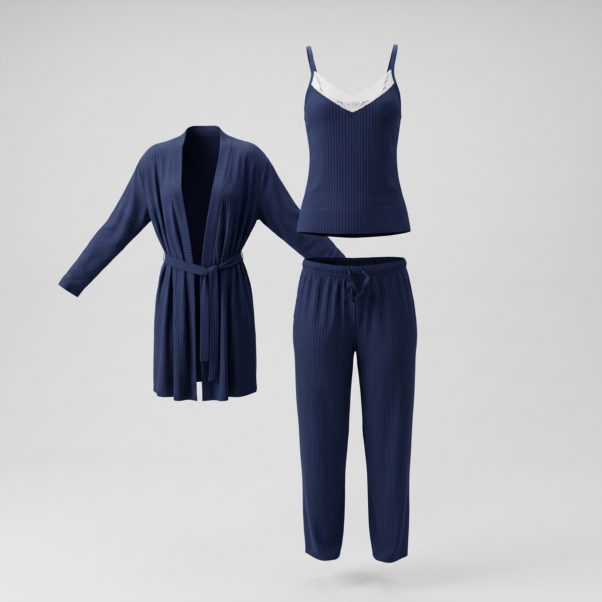 Womens Pajama 3Pcs HM-70513