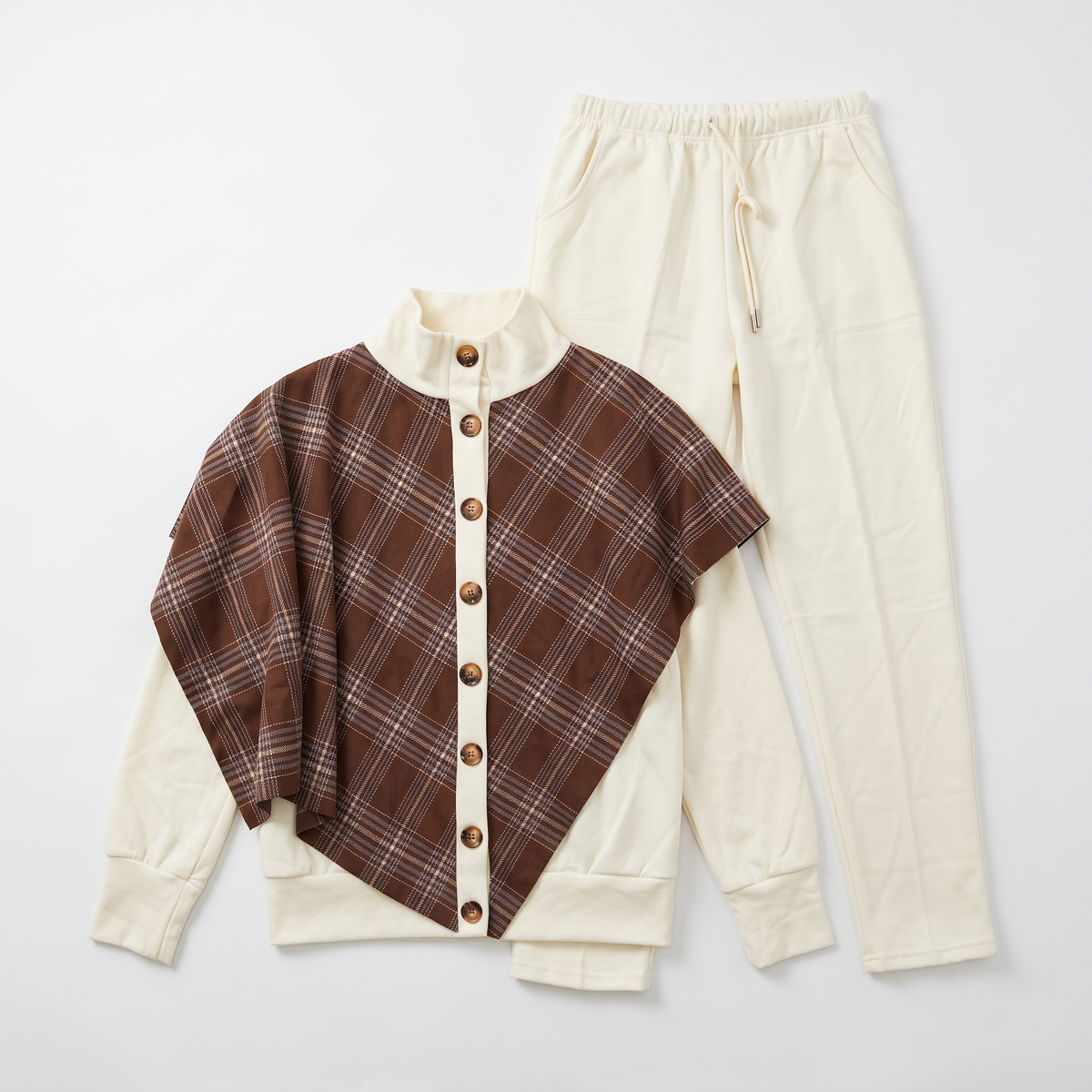 Womens Winter Pajama 2Pcs YA10021D