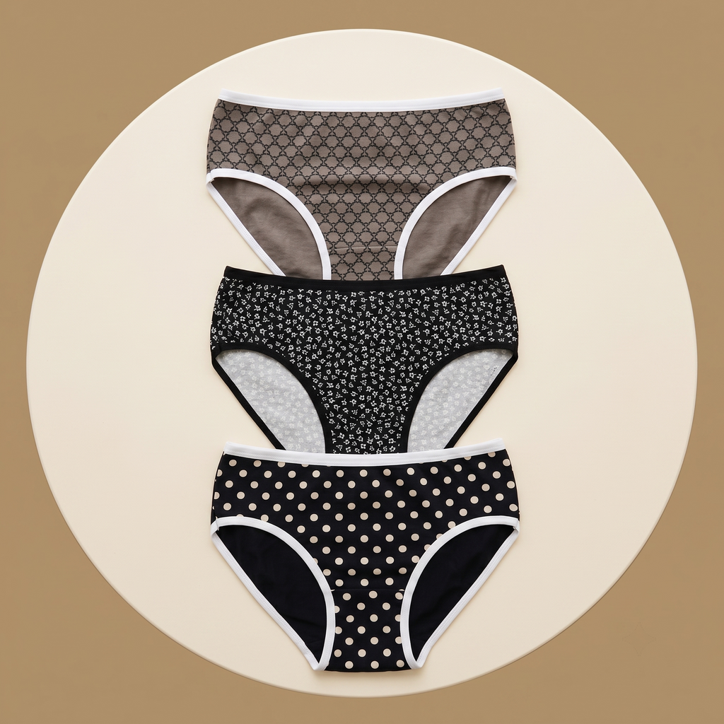 Womens Underwear 3Pcs Set 1010-4
