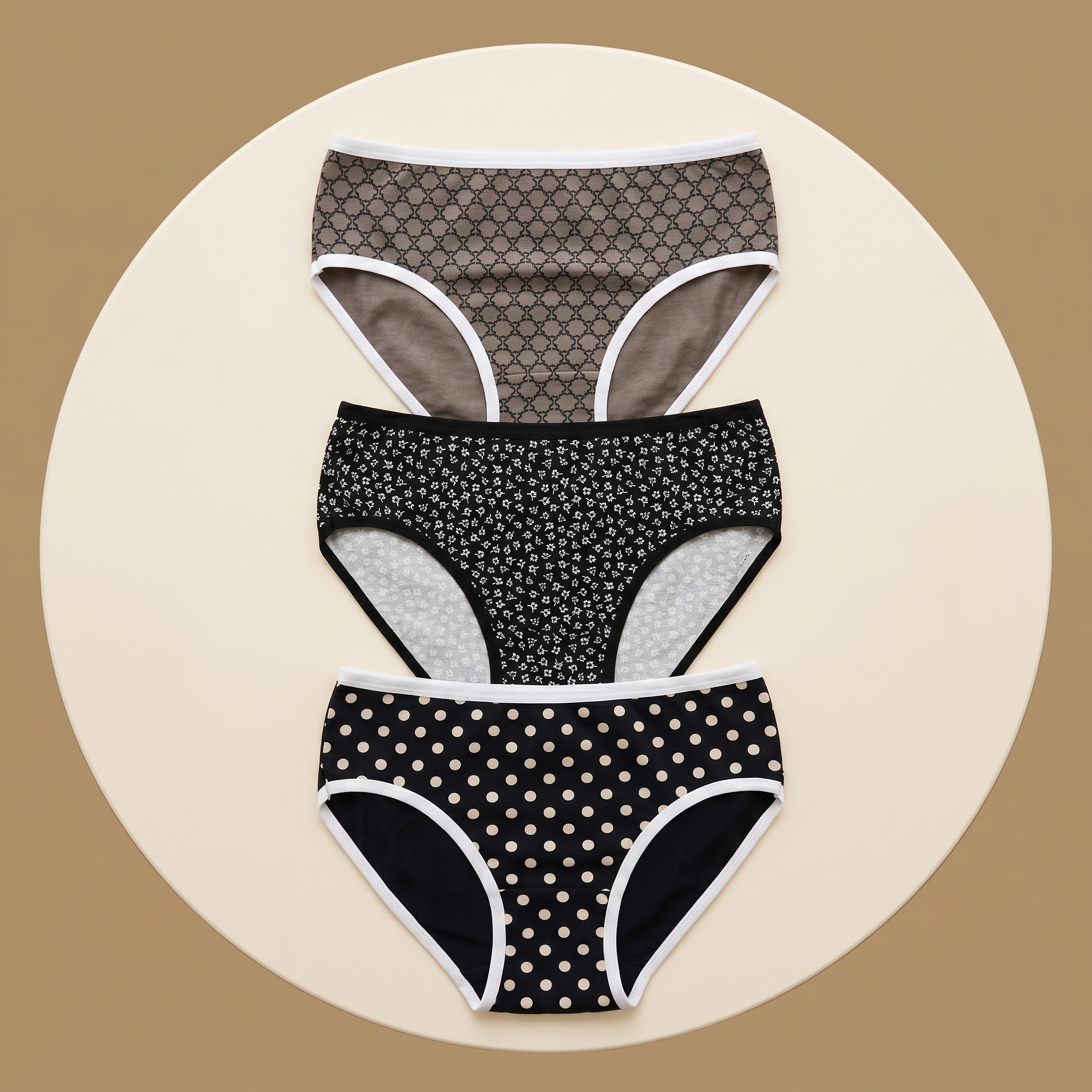Womens Underwear 3Pcs Set 1010-4