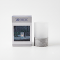Marble Glass Lit Candle - MK2046-28