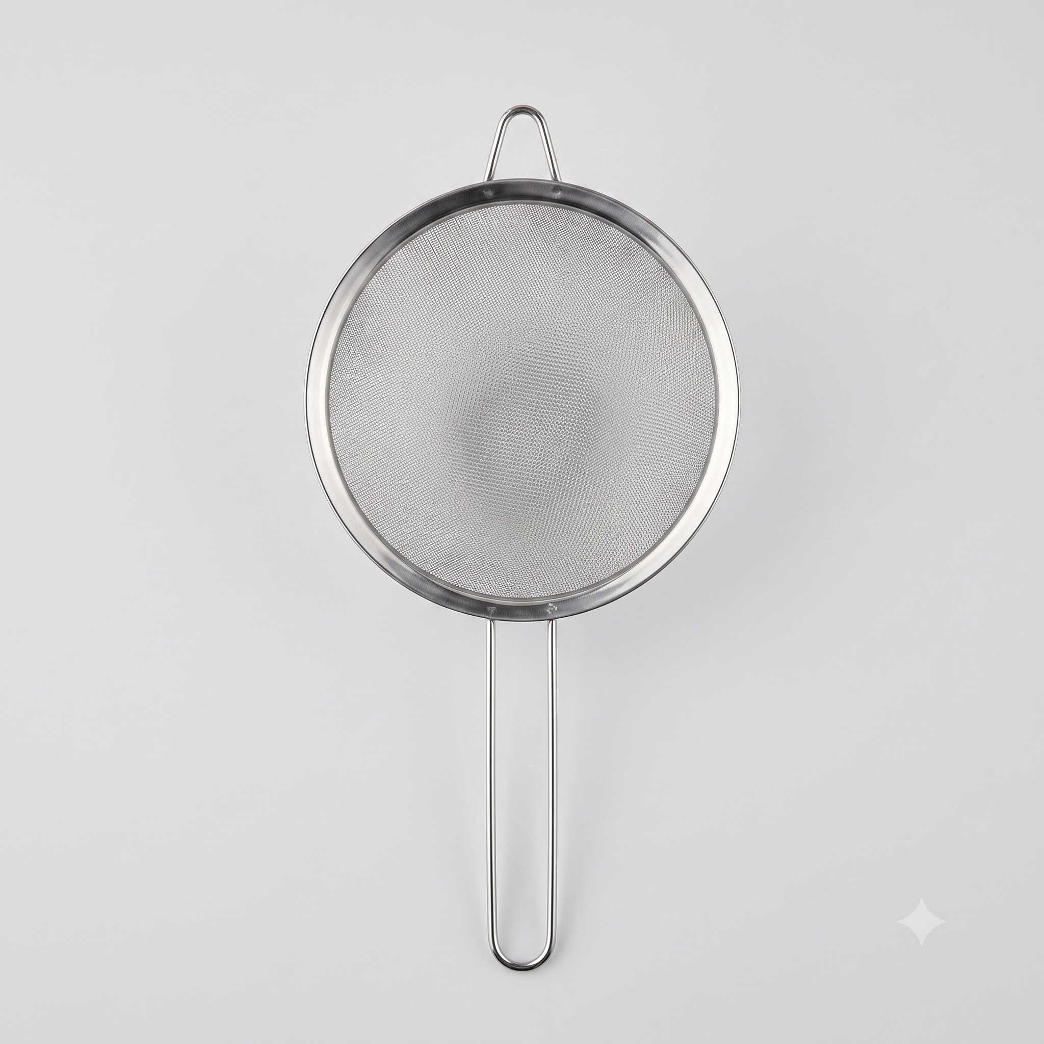 Deep Strainer Steel 8 inch