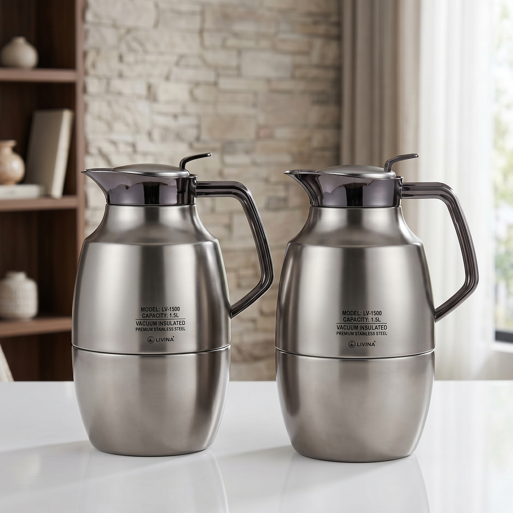 طقم مطارة شاي 2 ق CY-613 0.6+1L
