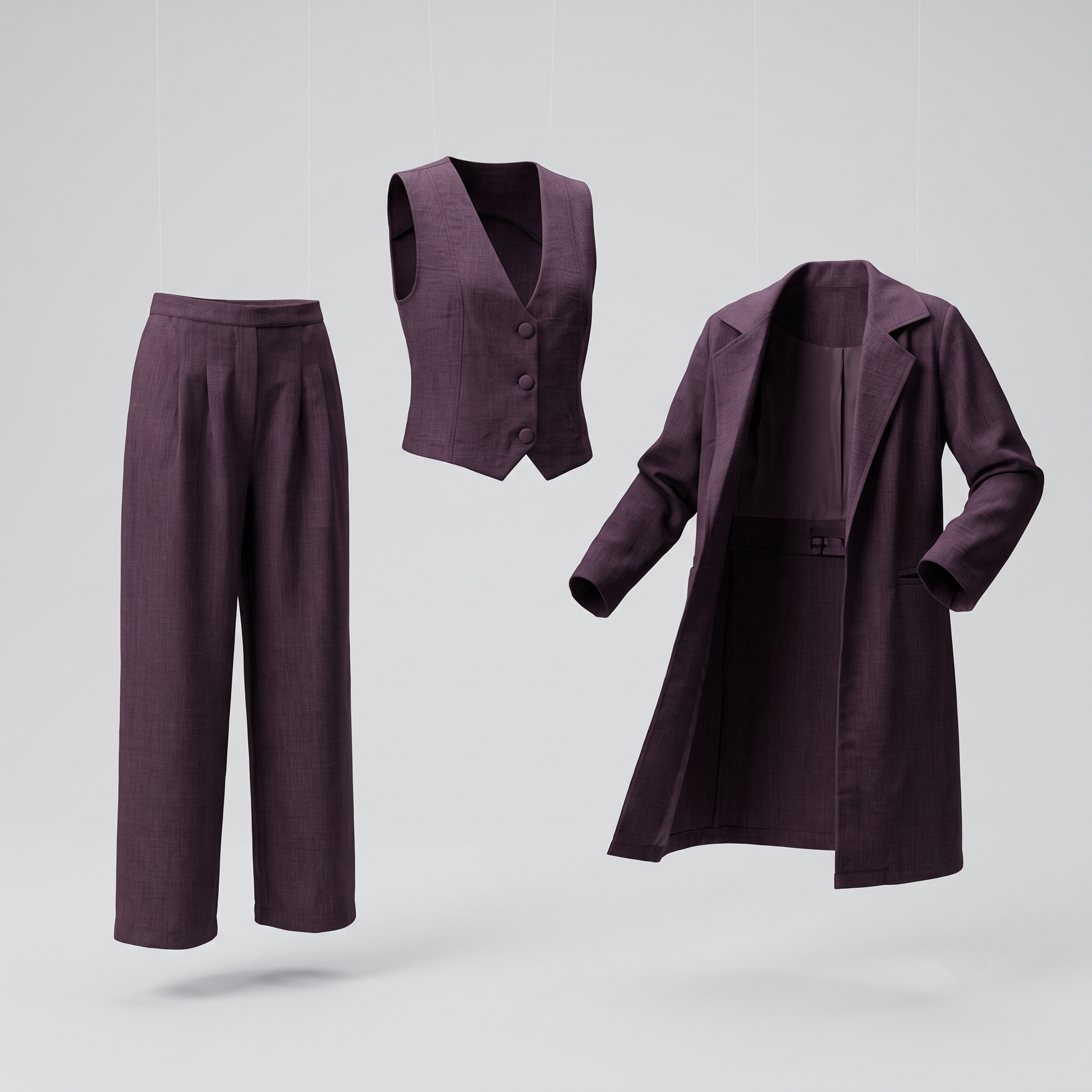 Womens 3Pcs Set 4019