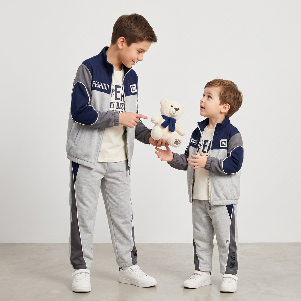 Kids Winter Pajama 3 Pcs CH-2231/2232