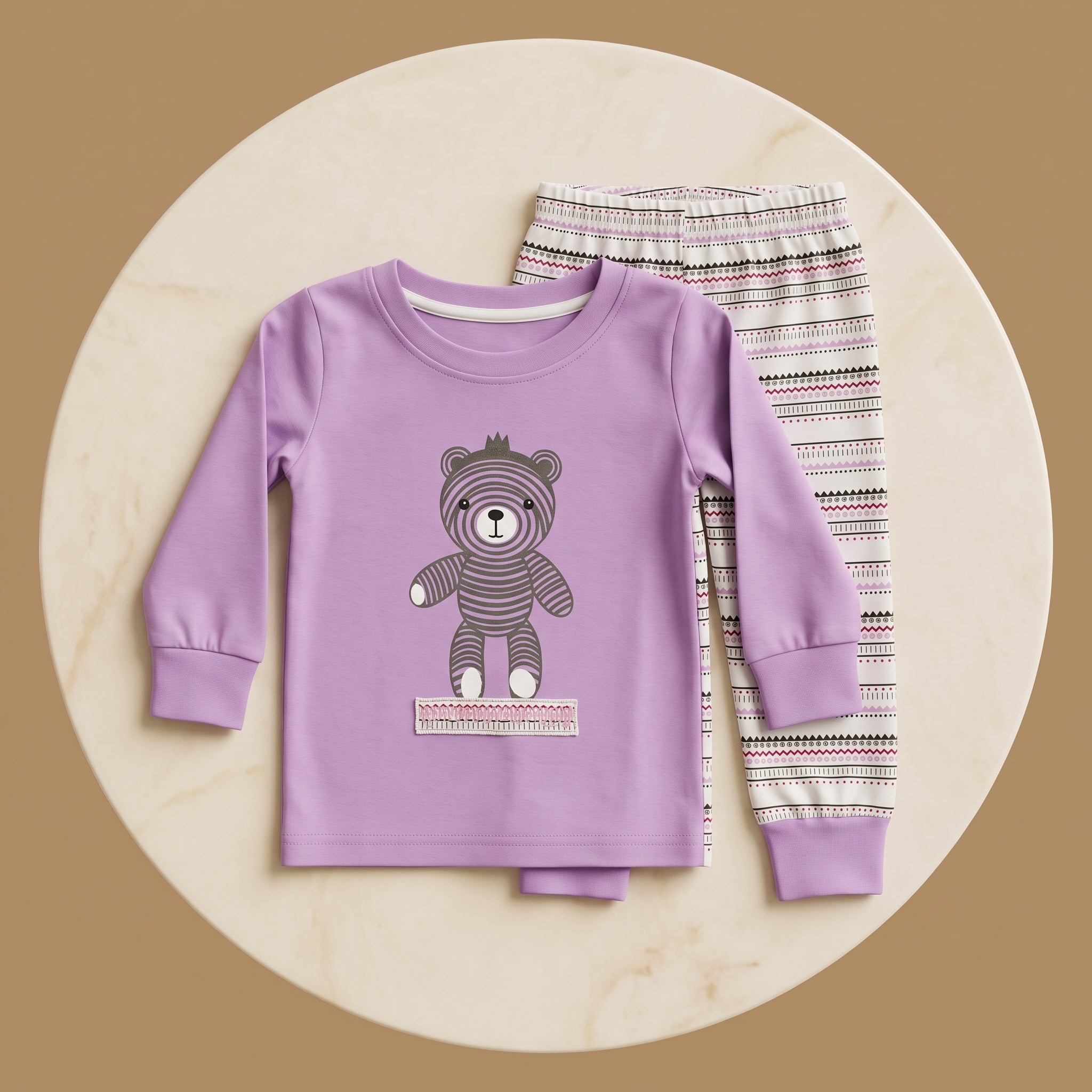 Baby L/S Pajamas ST-38117