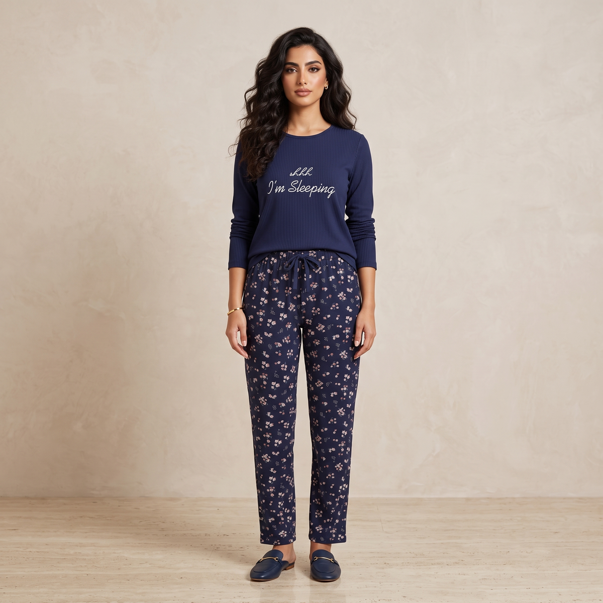 Womens Pajama 2Pcs HM-70538
