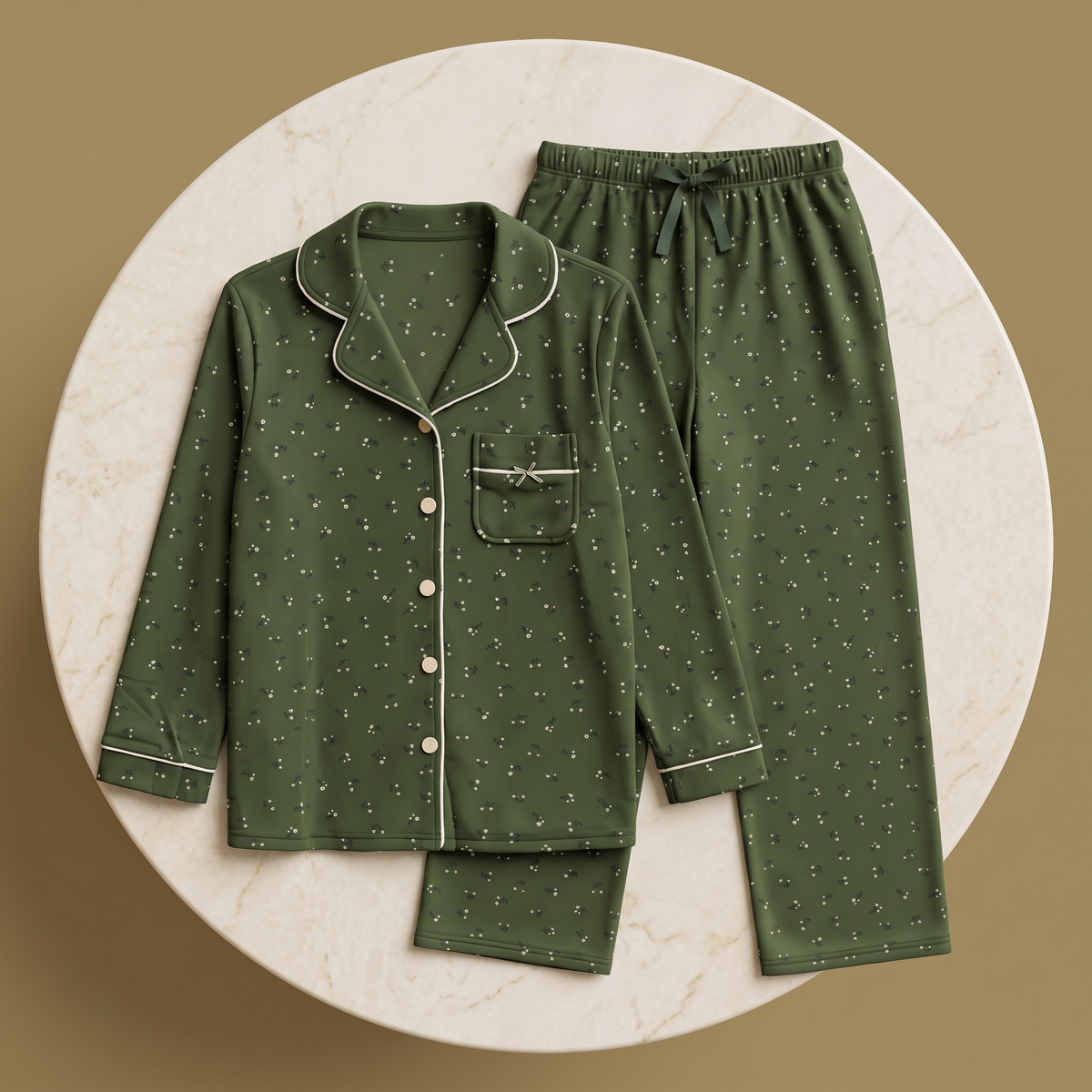 Womens Pyjama 2 Pcs 9111