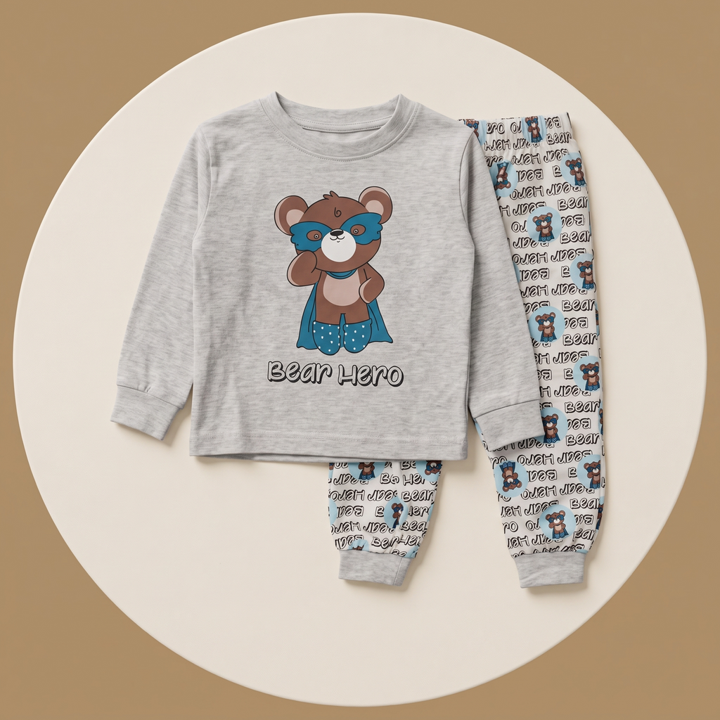 Kids L/S Pajamas BM-135