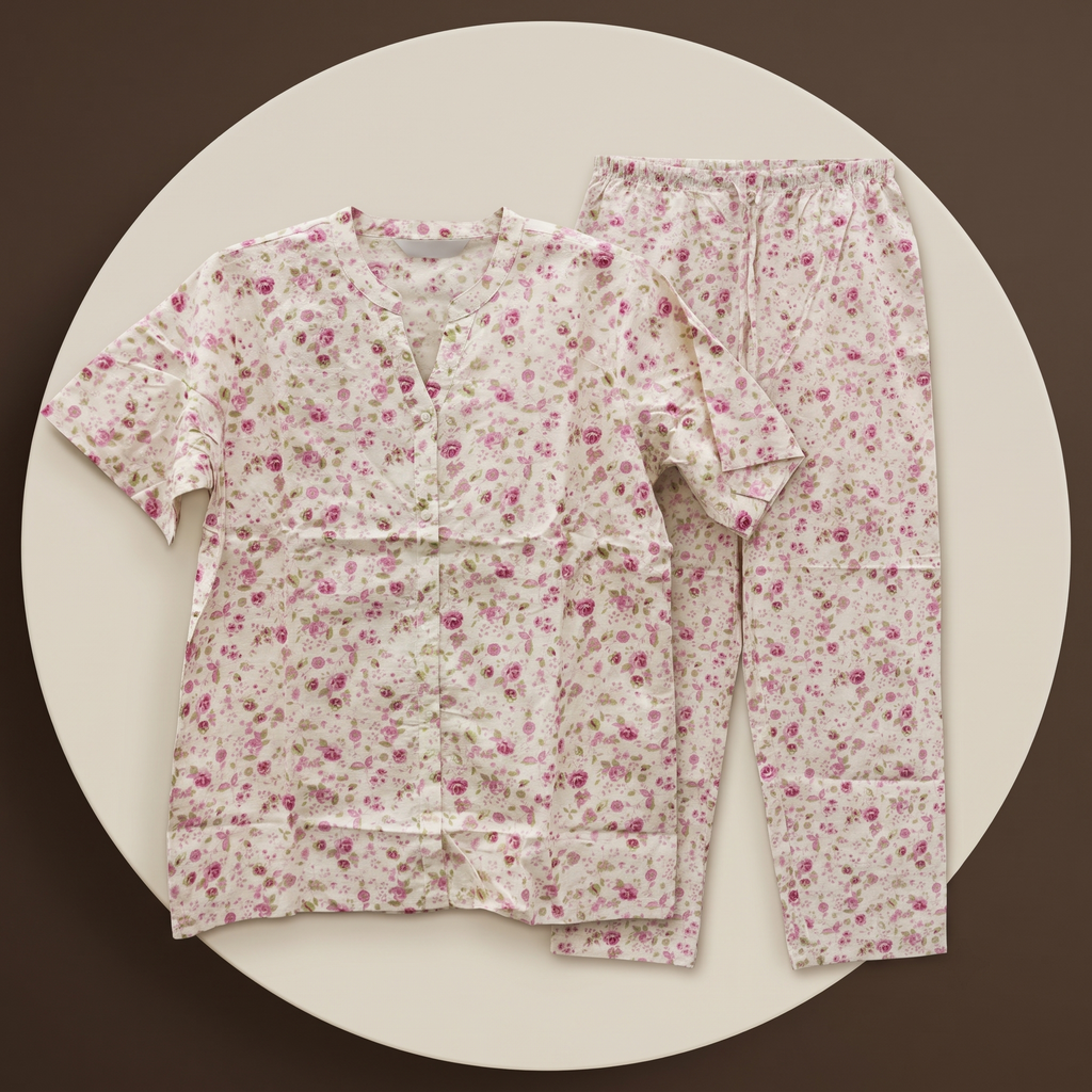 Womens Pajamas 2Pcs 9331 (A)