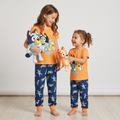Bluey Orange Kids H\S Pajamas