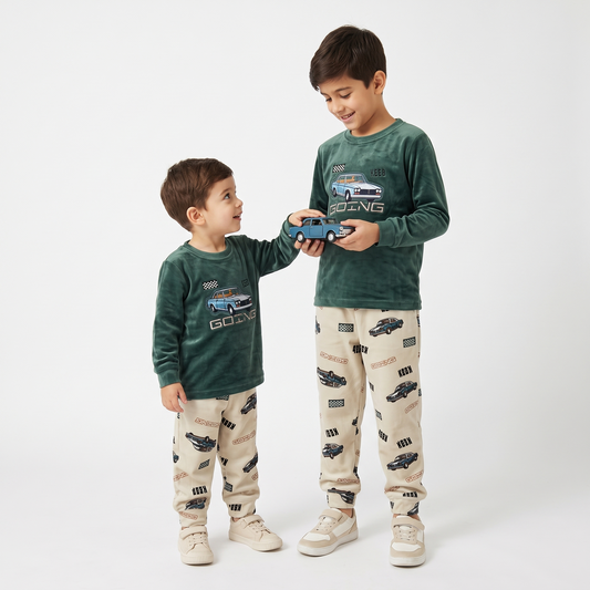 Kids Winter Pajama Set 651120A