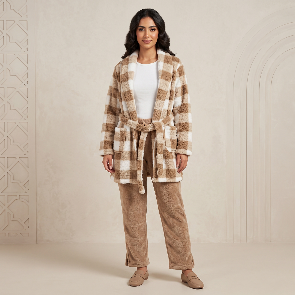 Womens Pyjama 3 Pcs 9129
