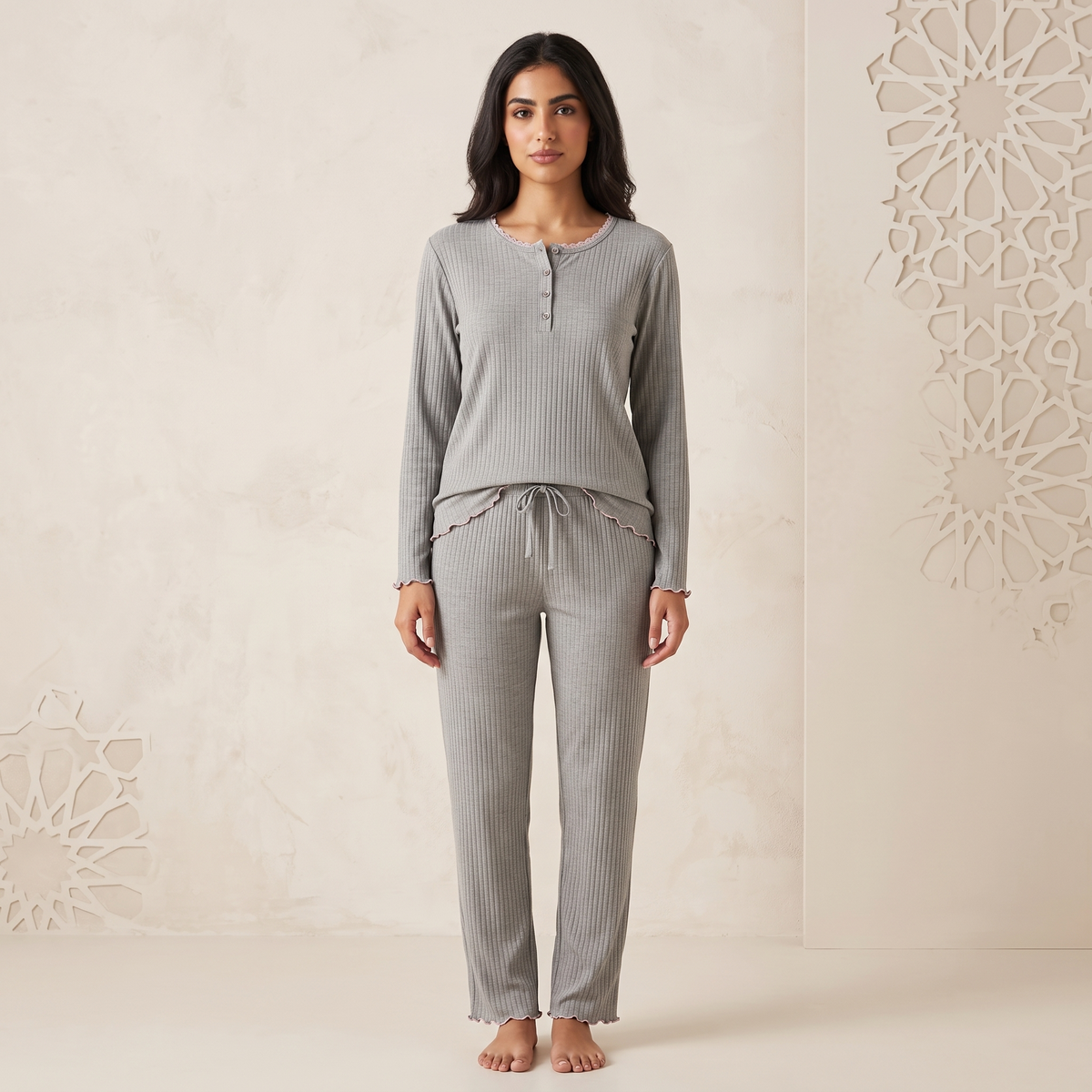 Womens Pajama 2Pcs HM-70512