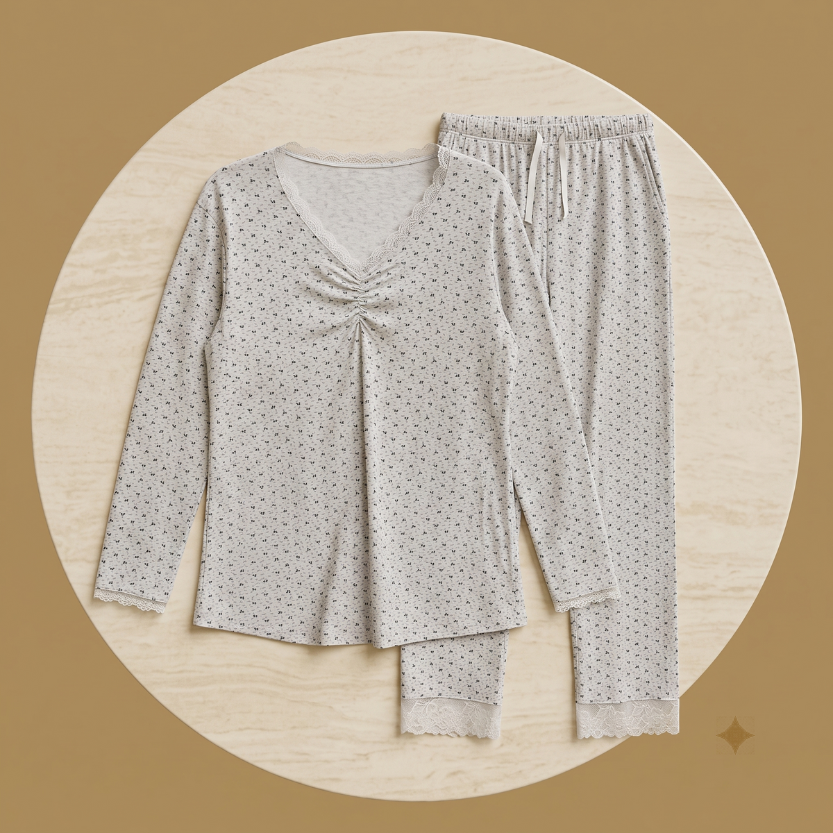 Womens Pajama 2Pcs 70599