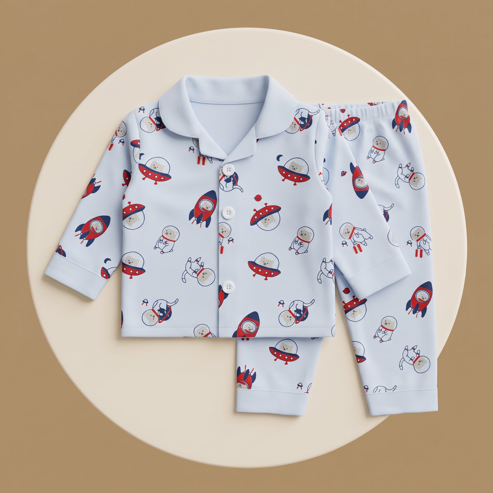 Baby L/S Pajamas RY-40900