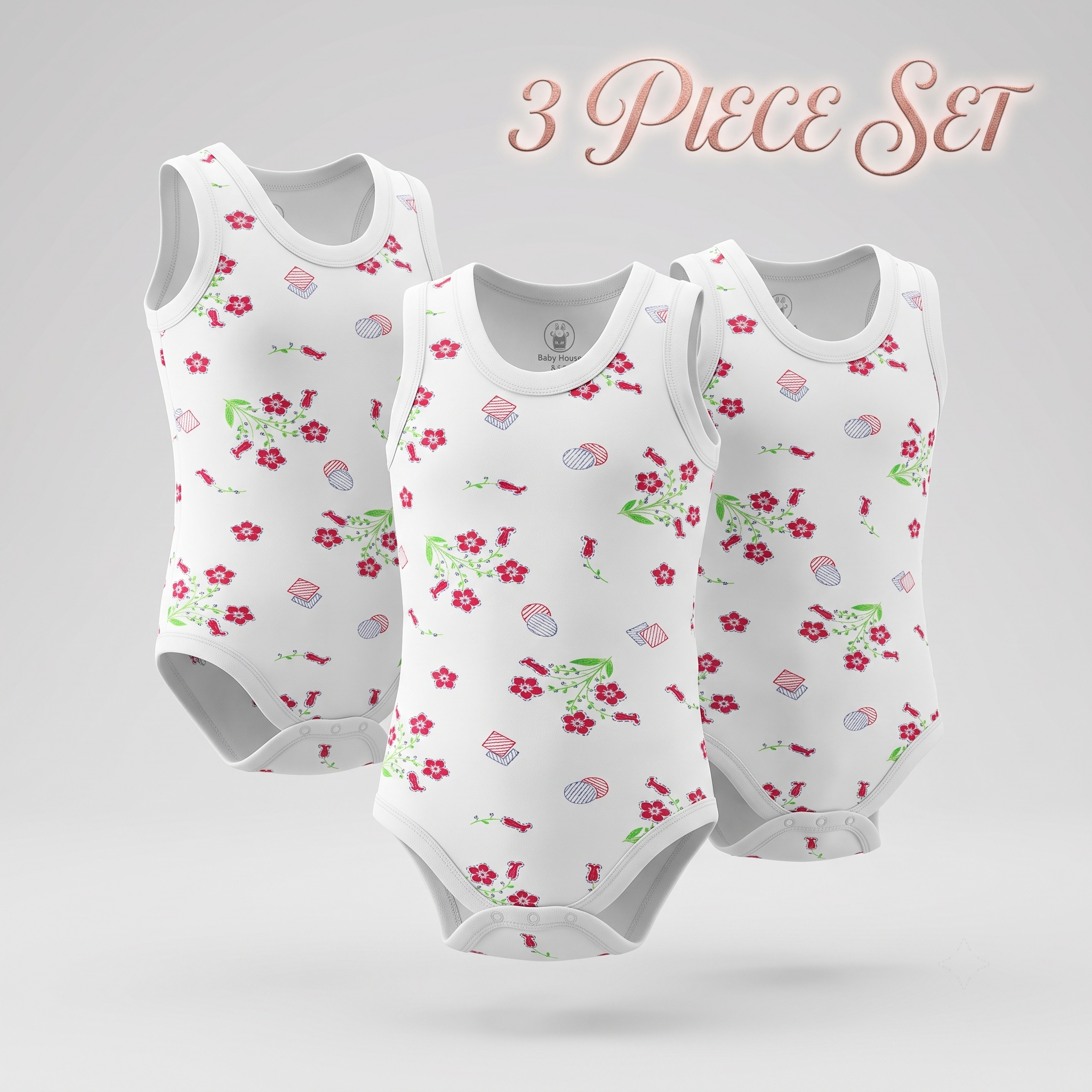 Baby BodySuit 3Pcs 3029-20849