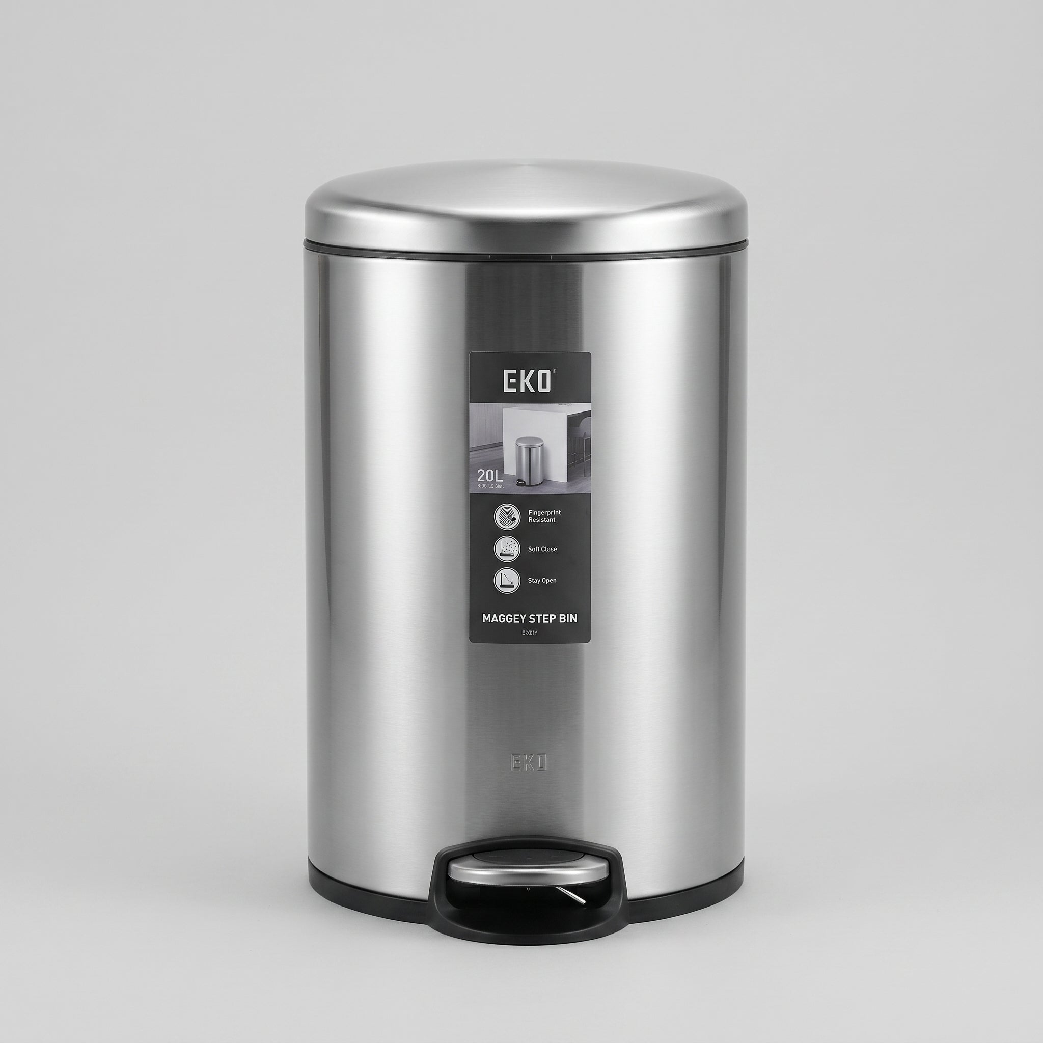 درام بدعسه 20لتر استيل EK9213MT-20L