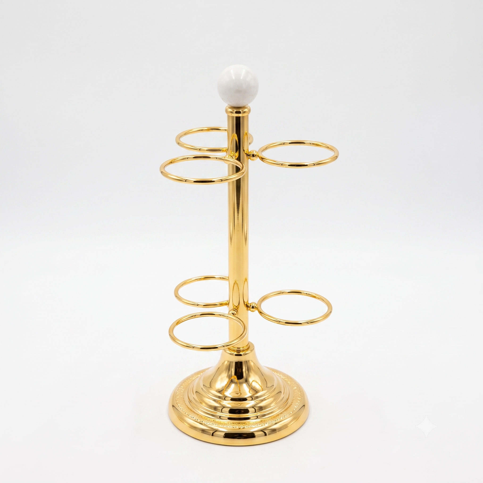 [4328] Golden cup stand 4328