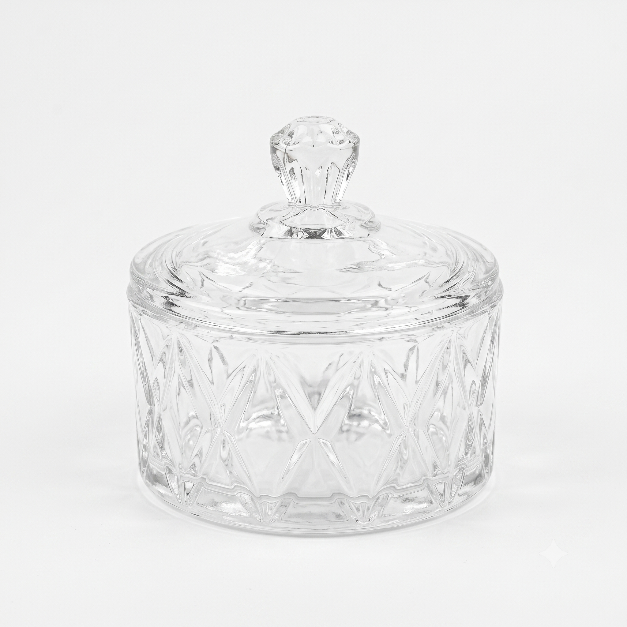 Small Glass Sugar Bowl (1) 280