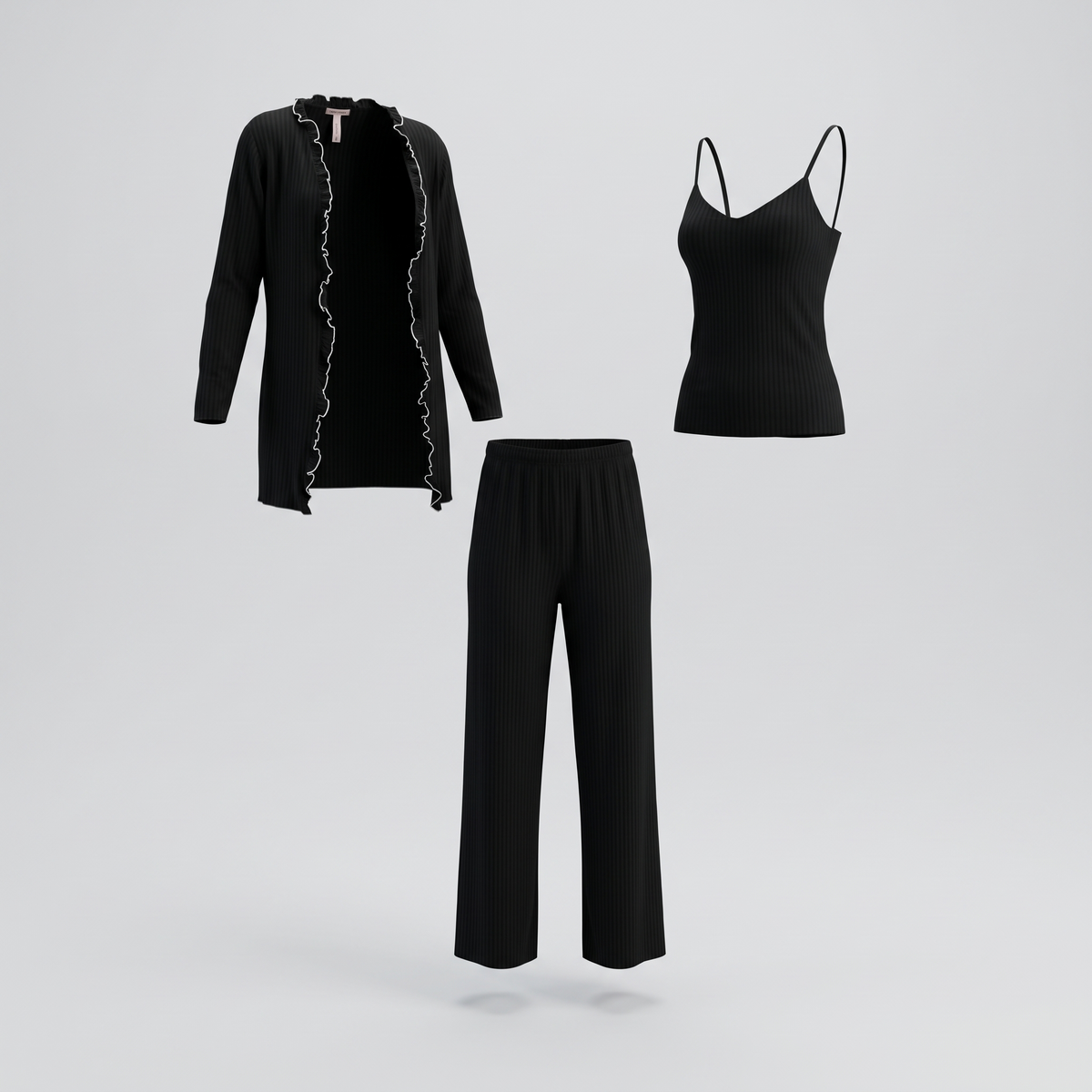 Womens Pajama 3Pcs HM-70619