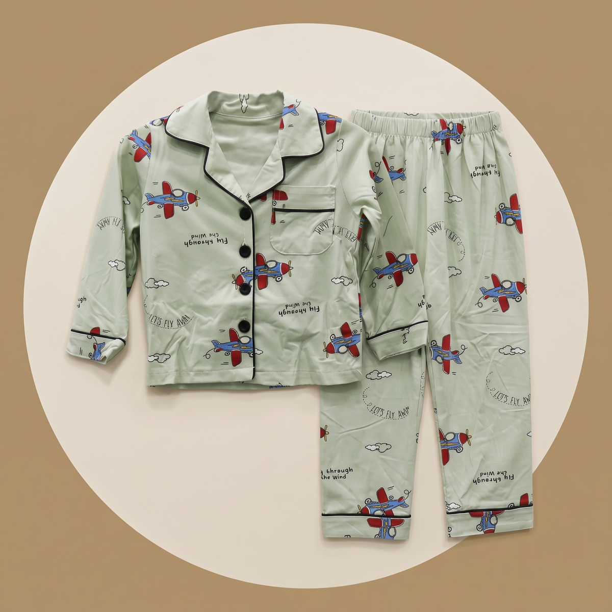 Kids L/S Pajamas 642136A