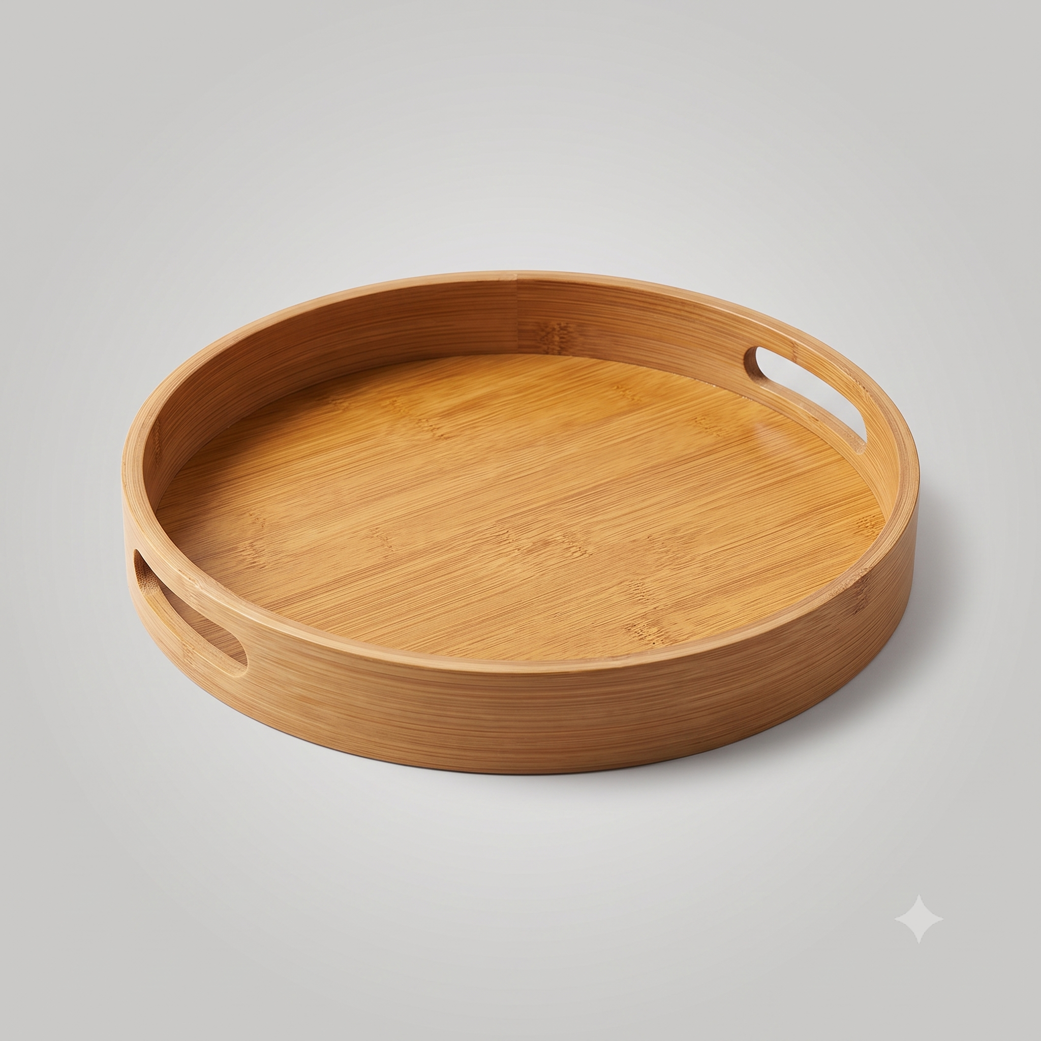 MK3040-3طقم صينية خشب مدور