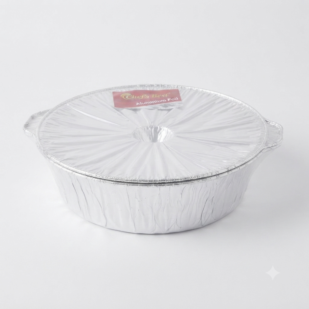 Aluminum container with pull-tab lid