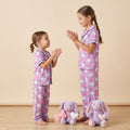 Bow Hearts Kids H/S Pajamas