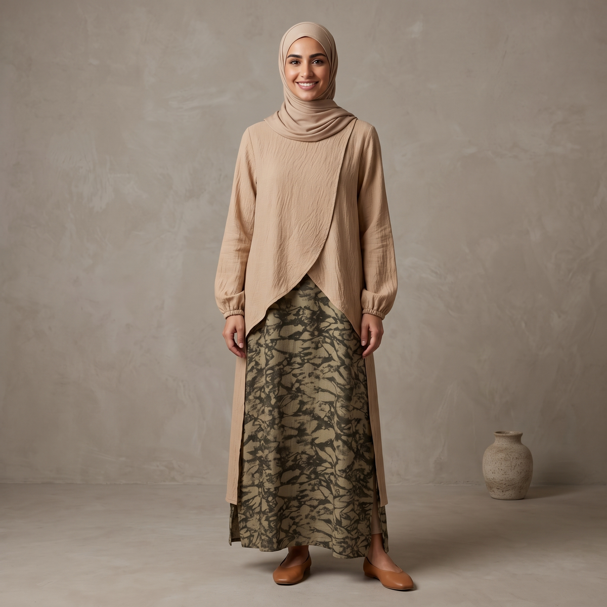 Womens Fustan 2Pcs 018101
