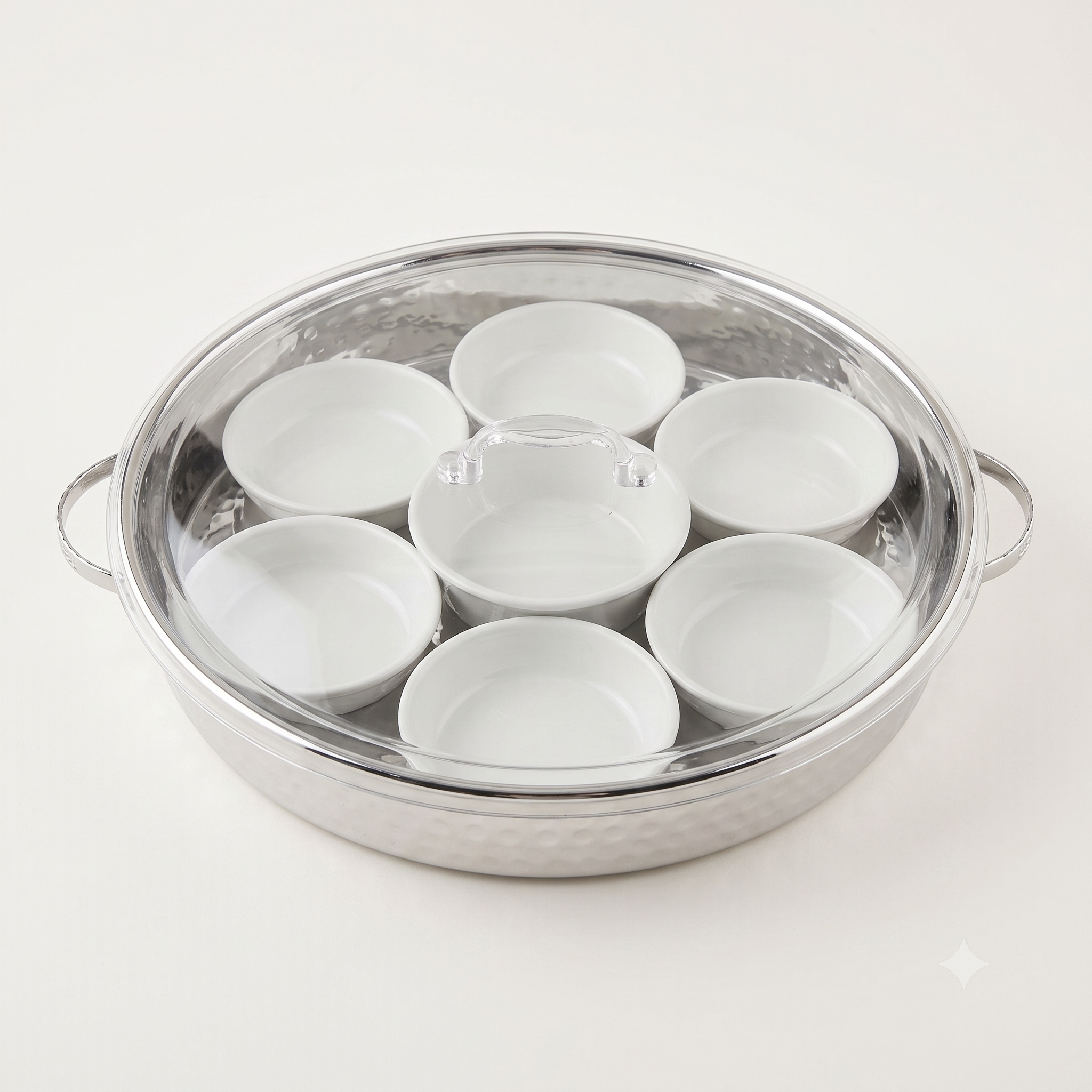 Colorful small breakfast tray