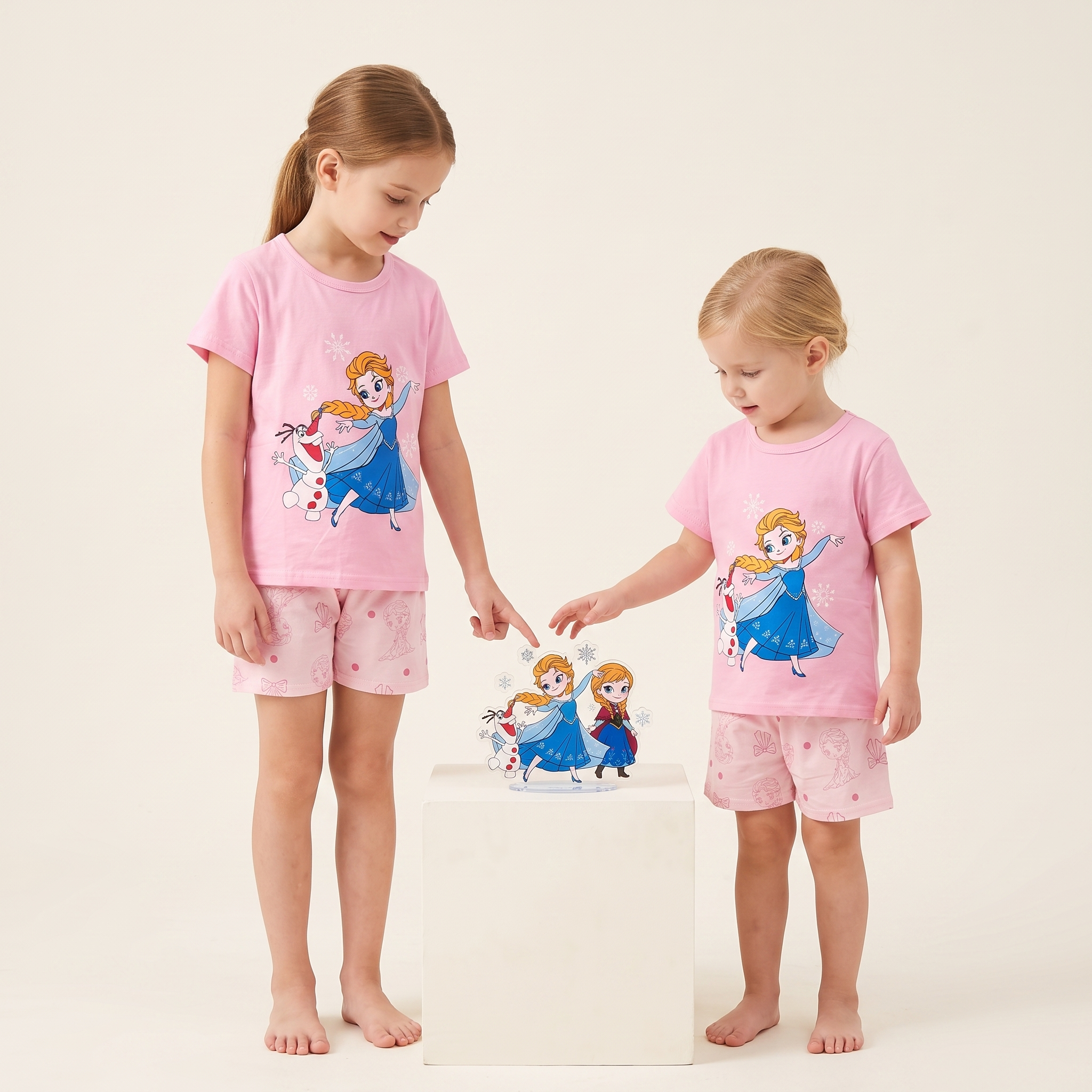 Frozen Princess Pink H/S Short Set