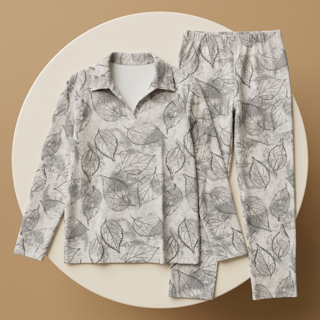 Womens Pyjama 2 Pcs 9136