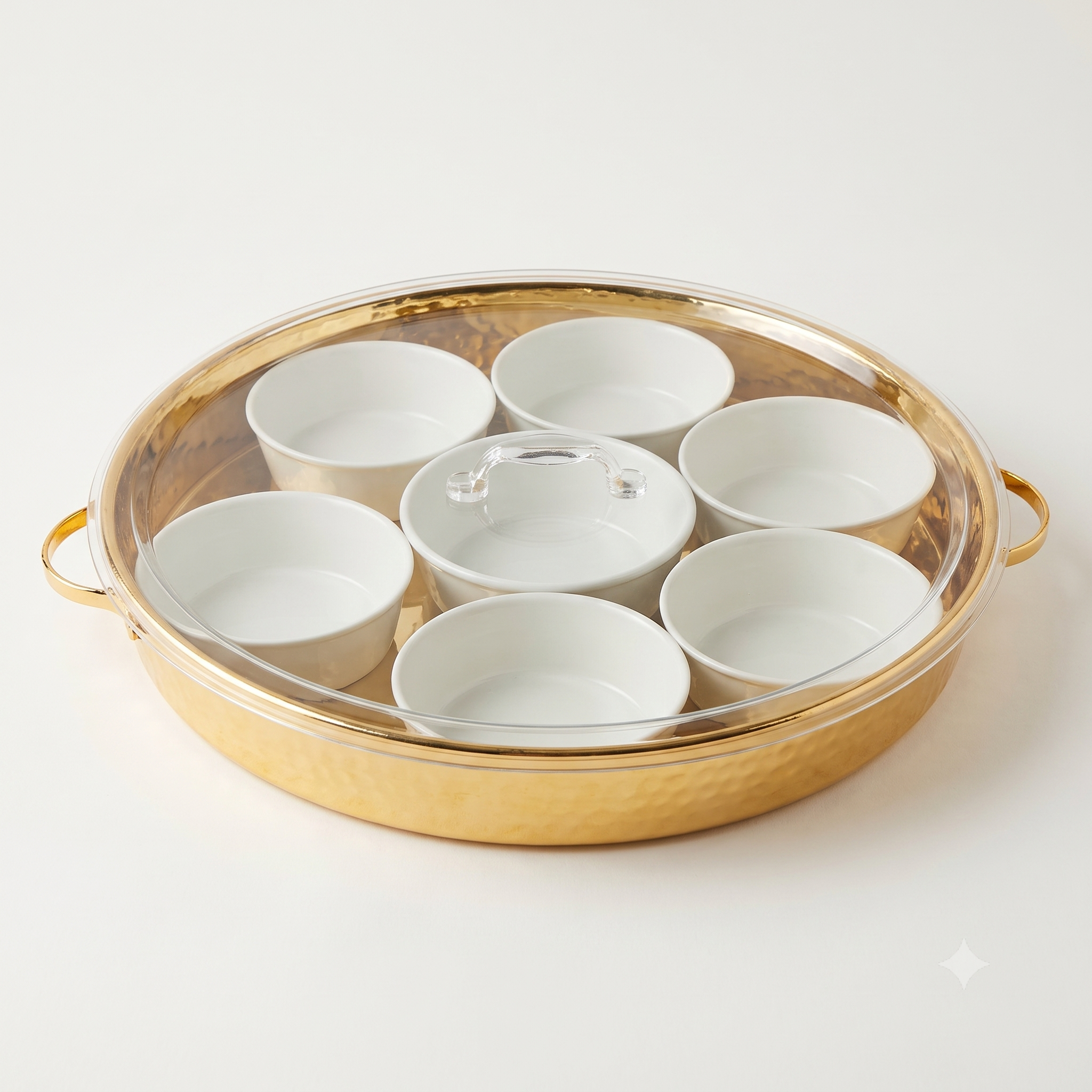 Colorful small breakfast tray