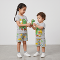 Car Free Dino H/S Short Set