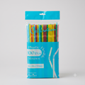Drinking straws, colored