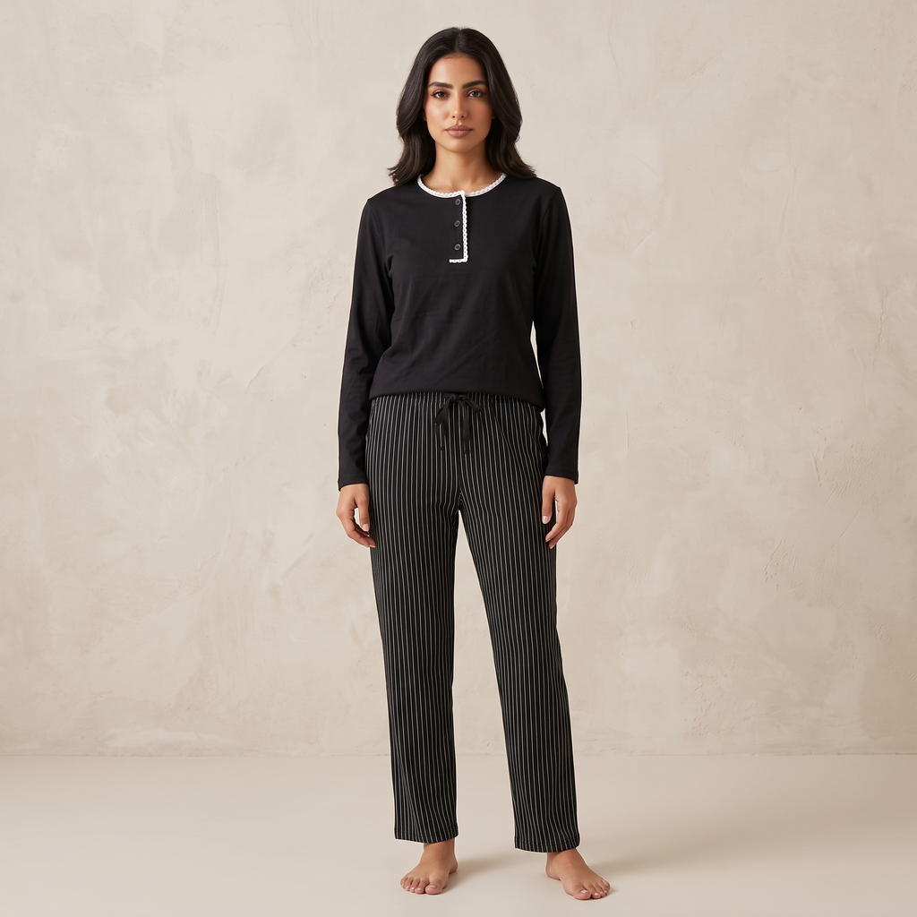 Womens Pajama 2Pcs HM-70531