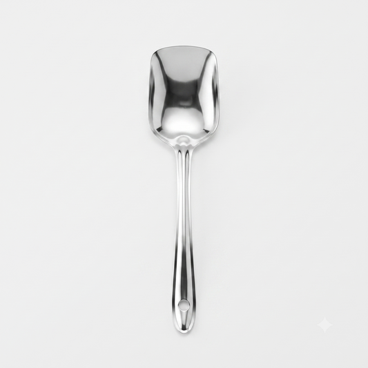 Steel noodle spoon no. 2 large