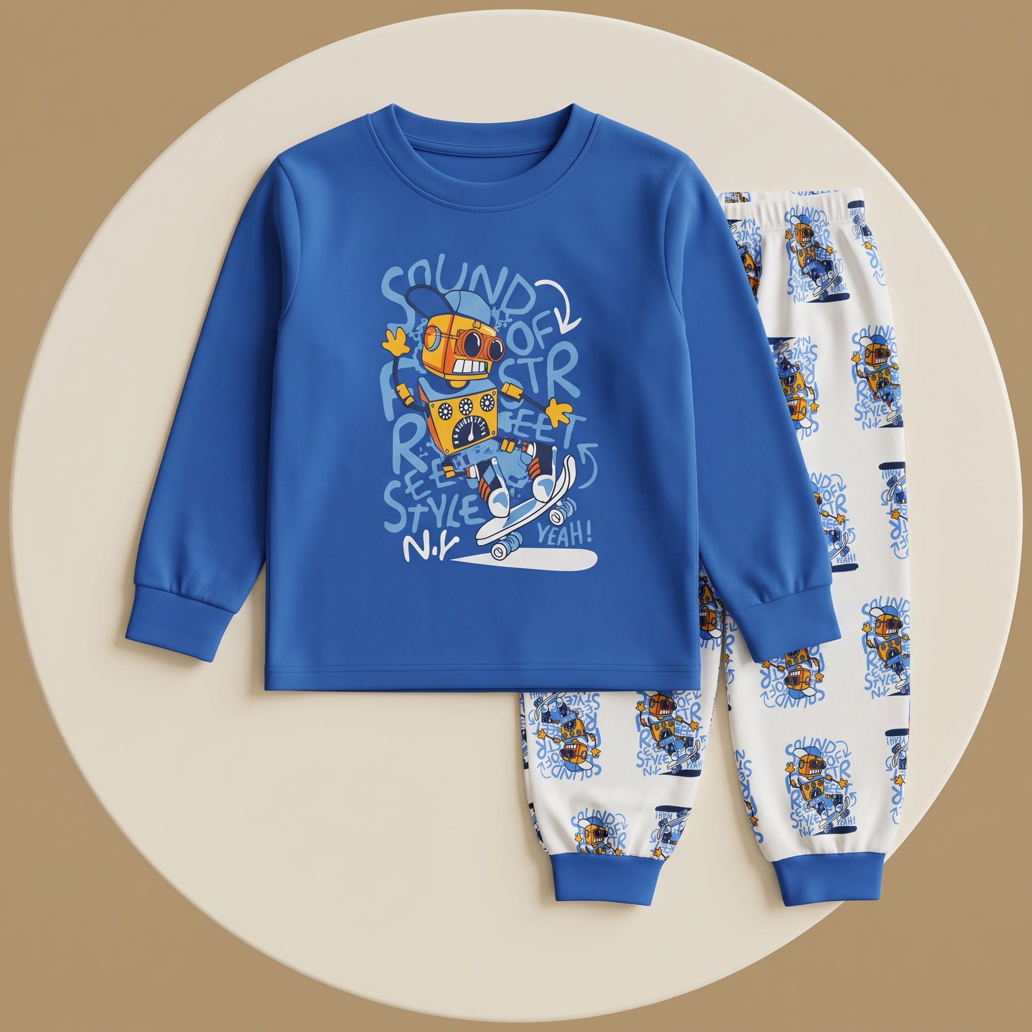 Kids L/S Pajamas BM-139