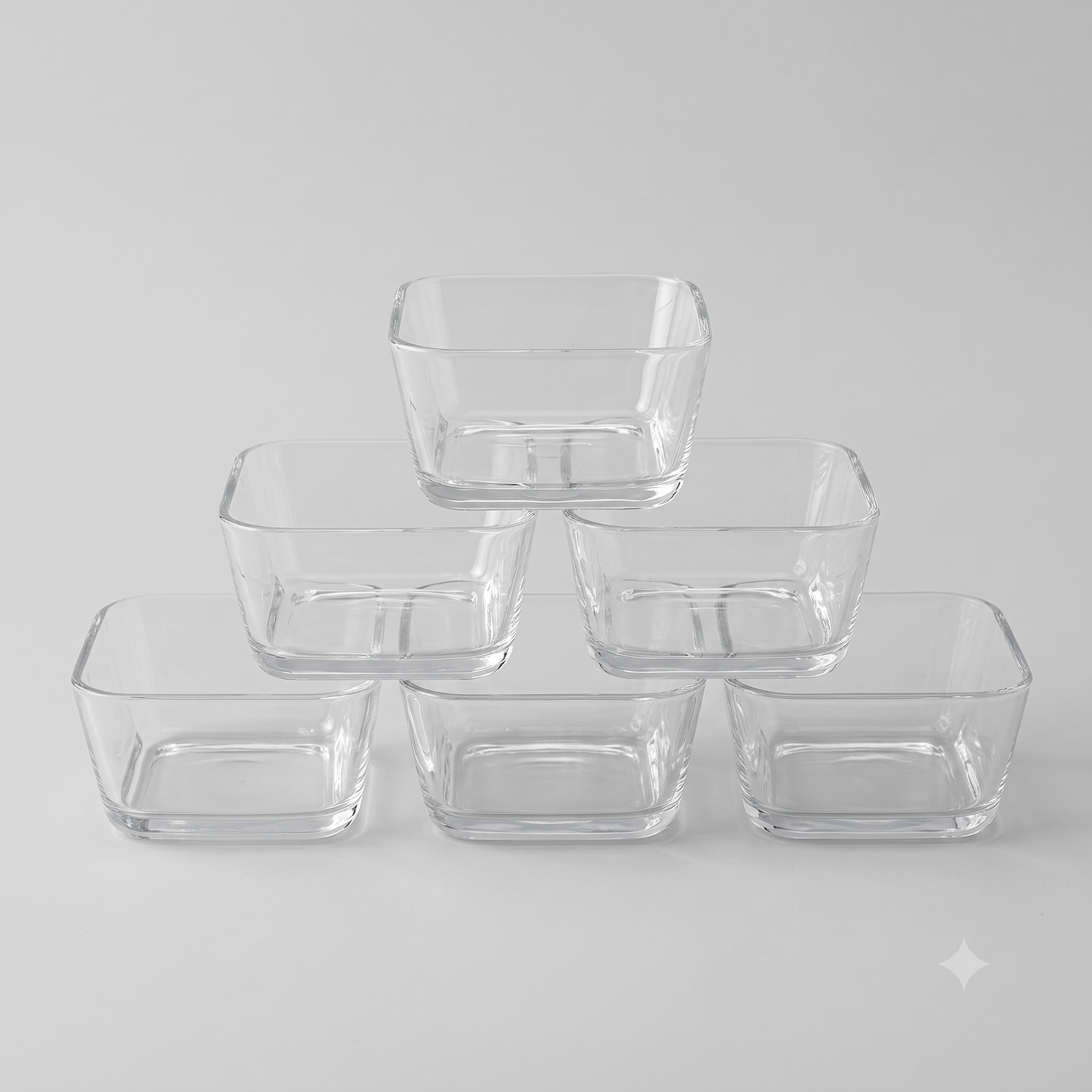Square Bowls Set 6 Pieces MC-10A