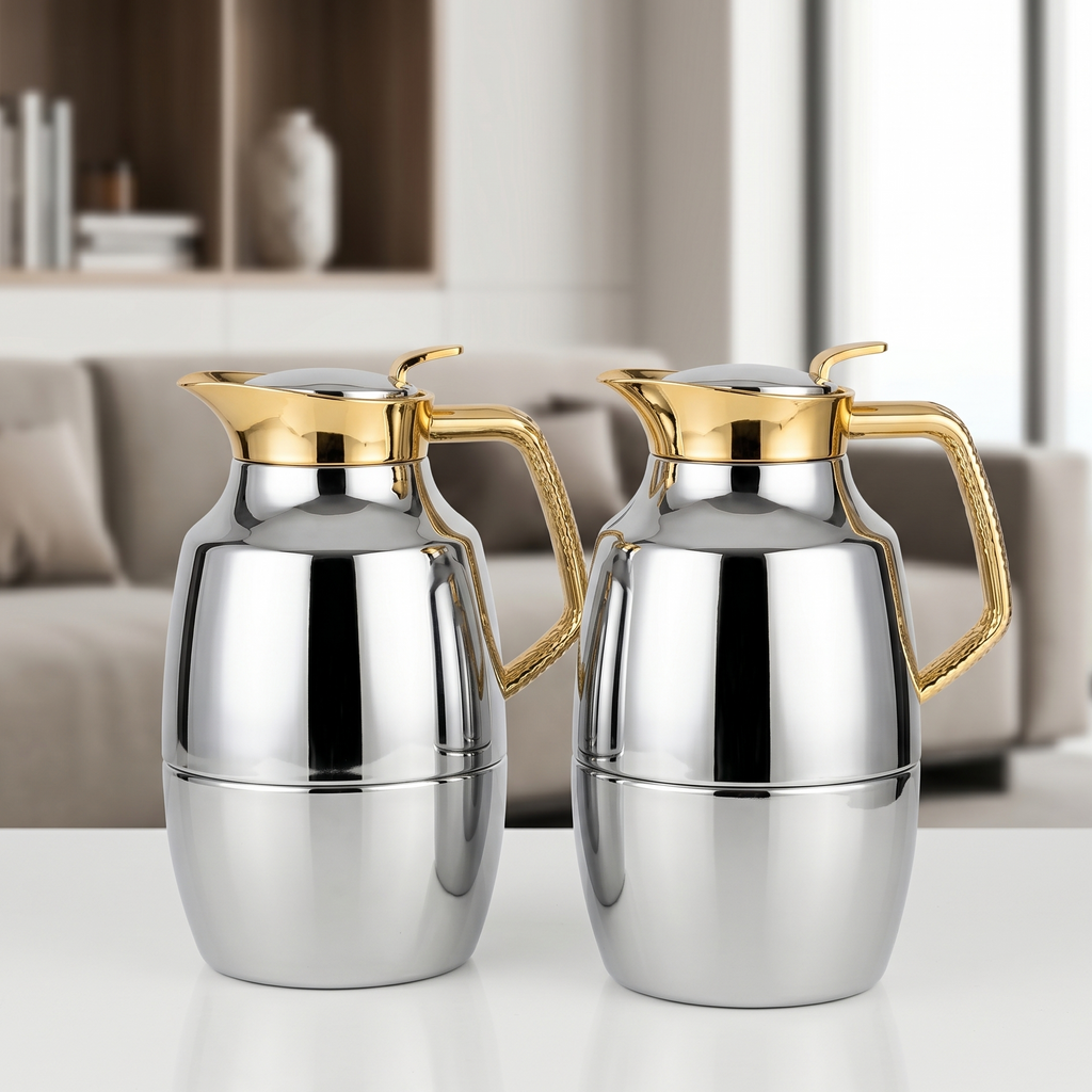 طقم مطارة شاي 2 ق CY-613 0.6+1L