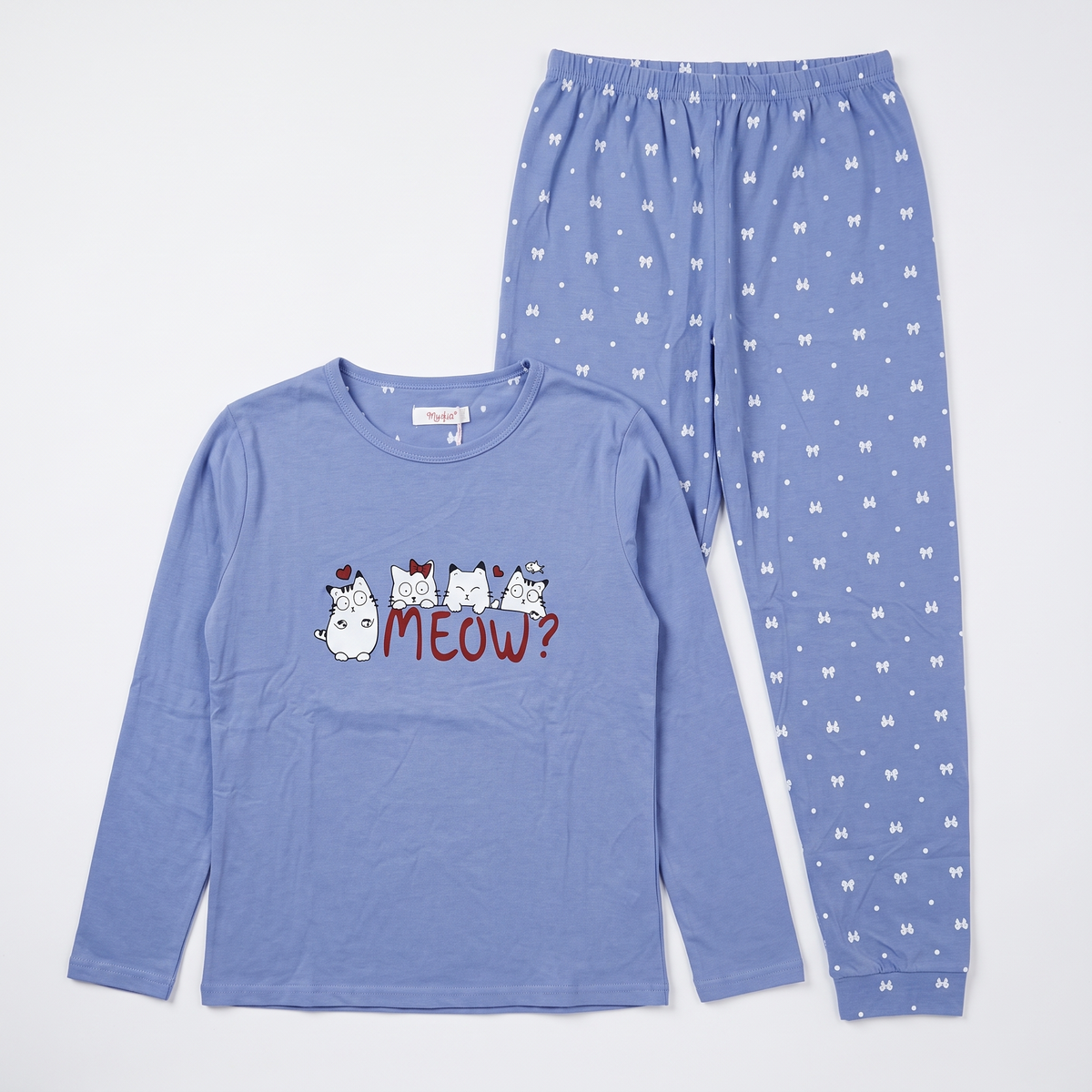 Womens L/S Pajama 2Pcs WB13083