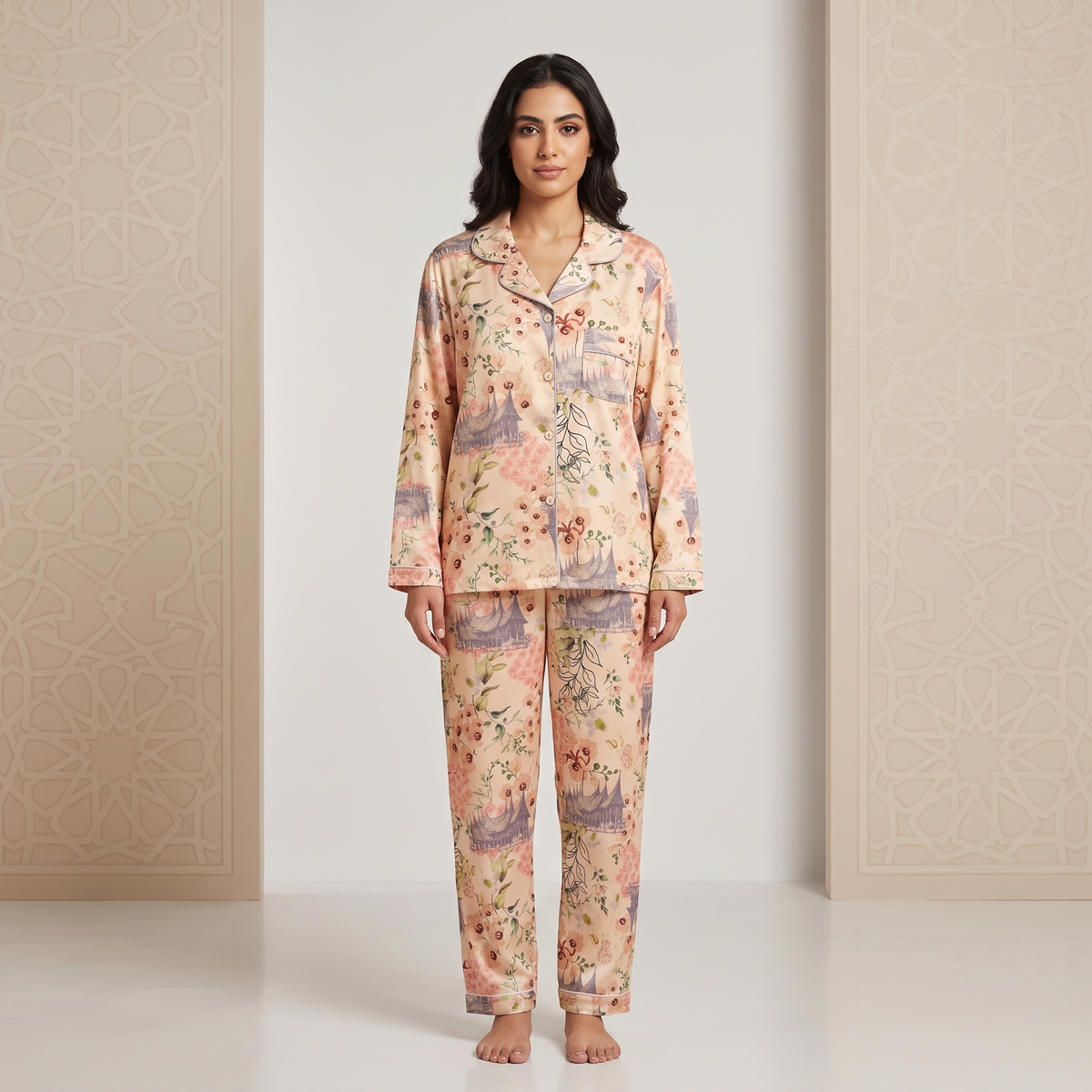 Womens Pajamas 2Pcs CD361