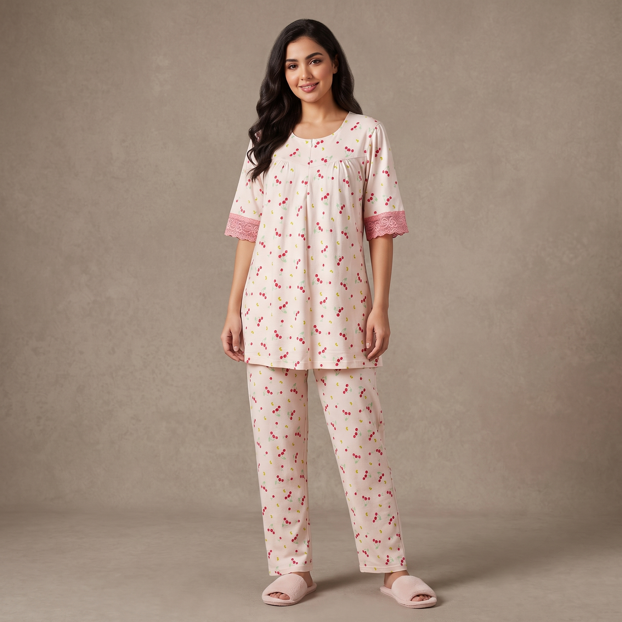 Womens Pajamas 2Pcs Z-1815