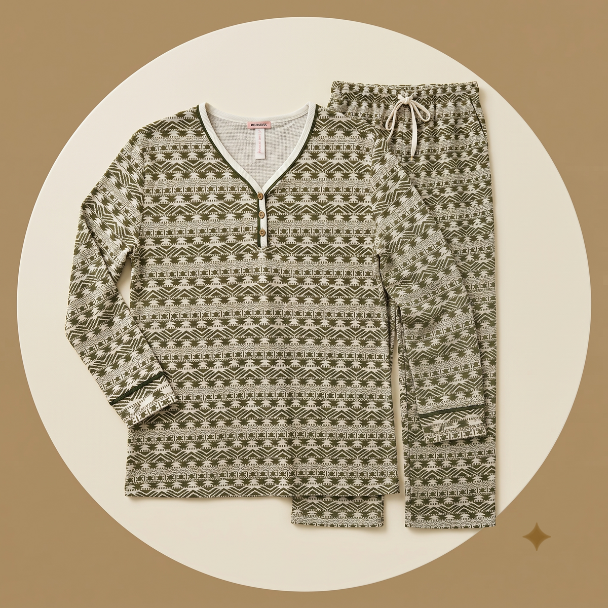 Womens Pajama 2Pcs HM-70541