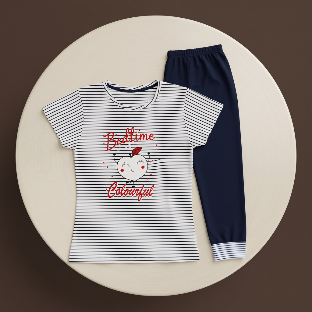 Bedtime Colourful Womens Pajamas