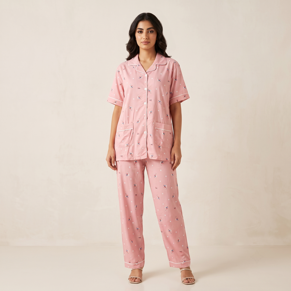 Womens Pajamas 2Pcs 679