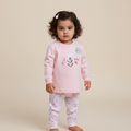 Long Sleeves Printed Baby 2 PCS night suit 112-05